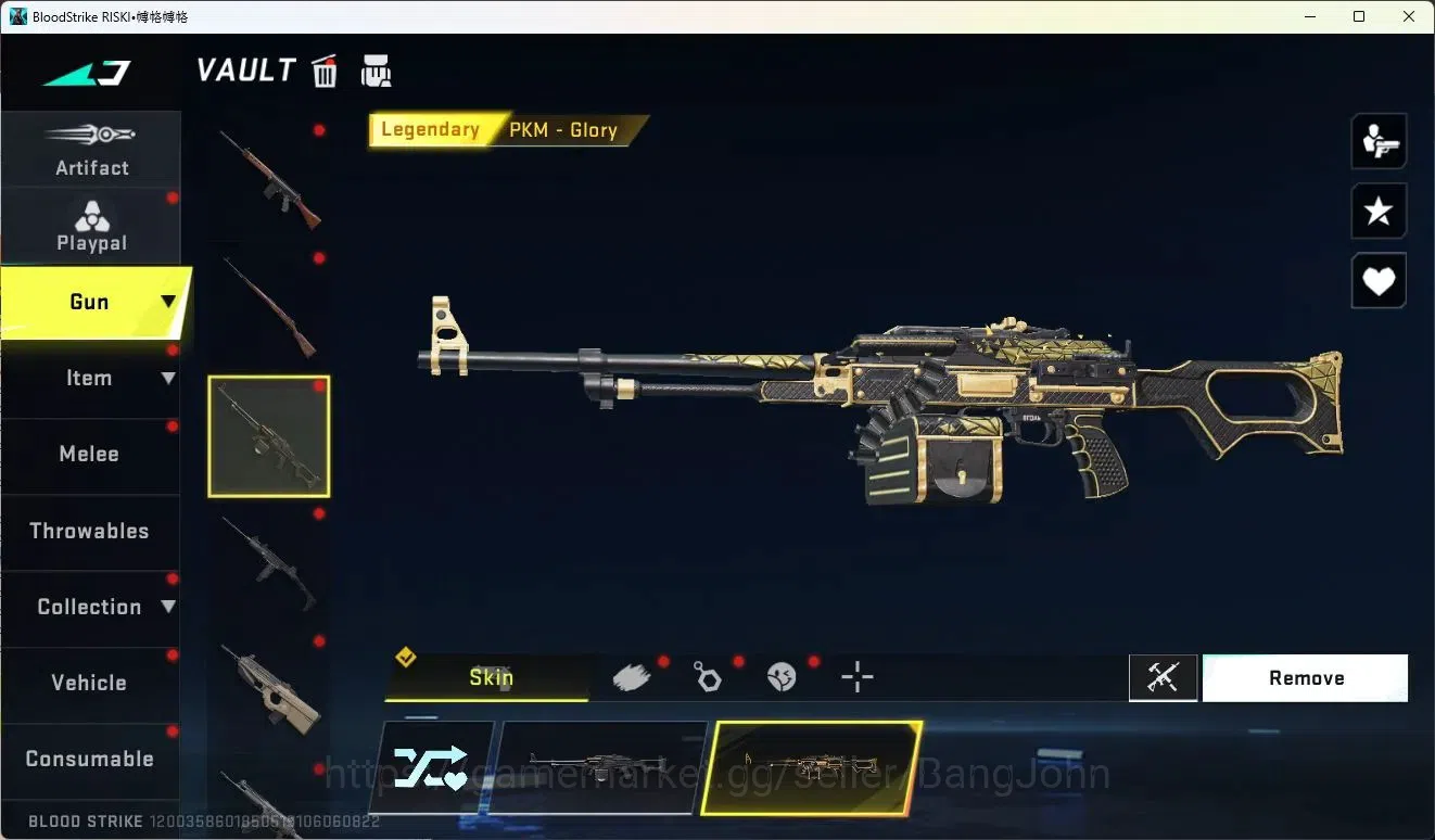 Blood Strike Accounts ASIA | 1 ETERNAL: Desert Eagle-Scorpius | 3 Collab image 16