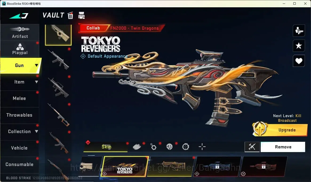 Blood Strike Accounts ASIA | 1 ETERNAL: Desert Eagle-Scorpius | 3 Collab image 18
