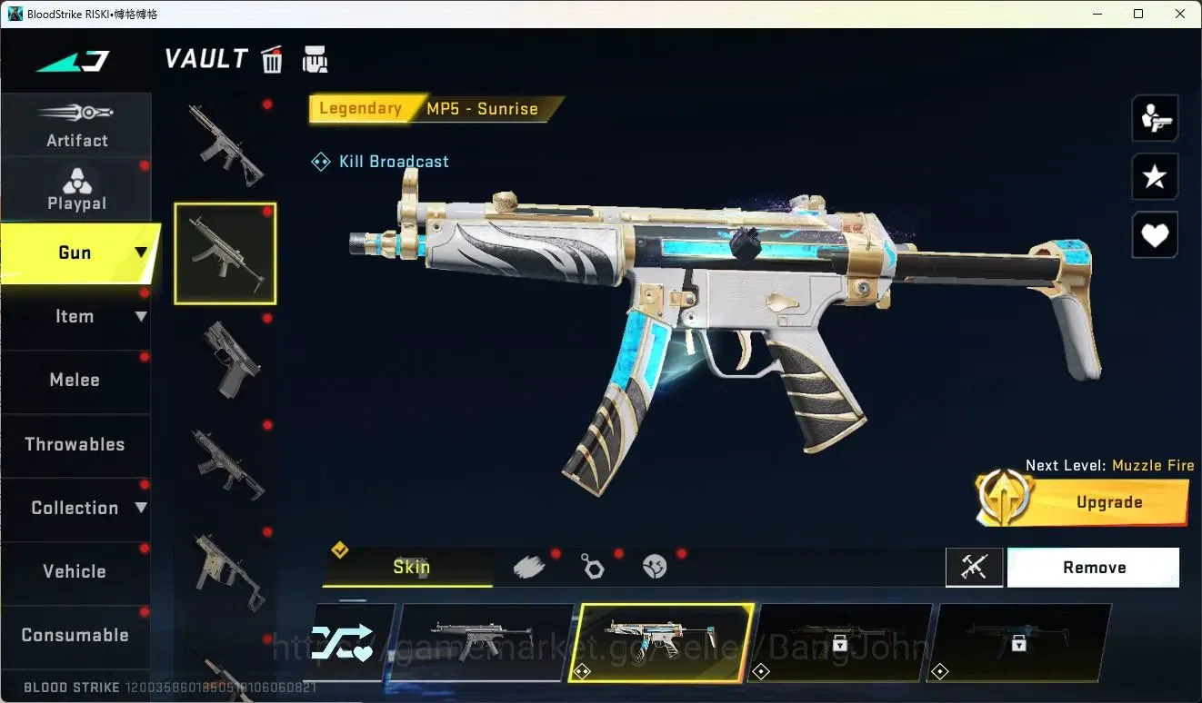 Blood Strike Accounts ASIA | 1 ETERNAL: Desert Eagle-Scorpius | 3 Collab image 3