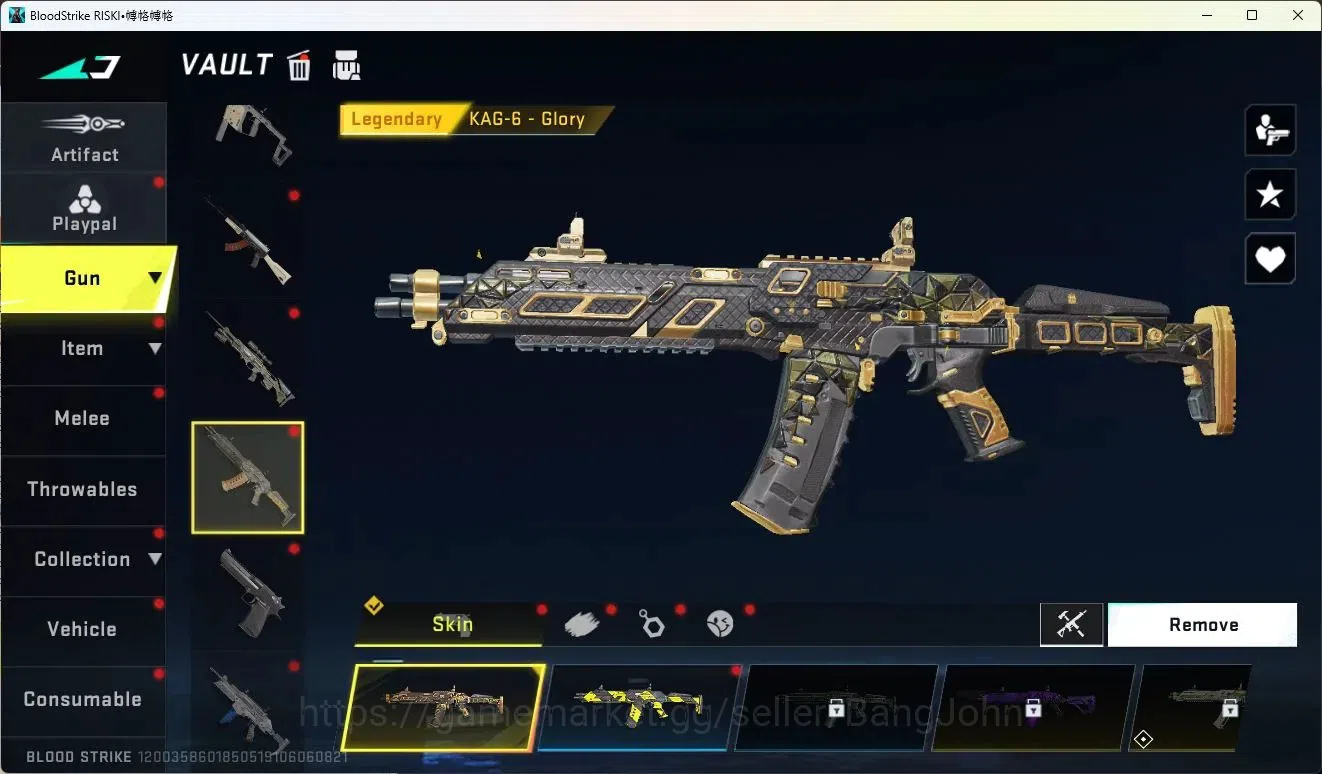 Blood Strike Accounts ASIA | 1 ETERNAL: Desert Eagle-Scorpius | 3 Collab image 7