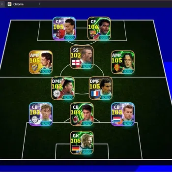 eFootball Accounts Legends & Iconic Players Mobile |PW 3211|Epic Karembeu,Romário,Baggio,Kahn,Totti Etc|SHW Ekitike,De
