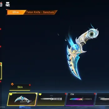 Blood Strike Accounts Collab Skin Asia|Eternal MP7 Tidesong,Deagle+Ultra Melee Talon Sanctum|Collab AOT Female,M4A1 Bof+Many
