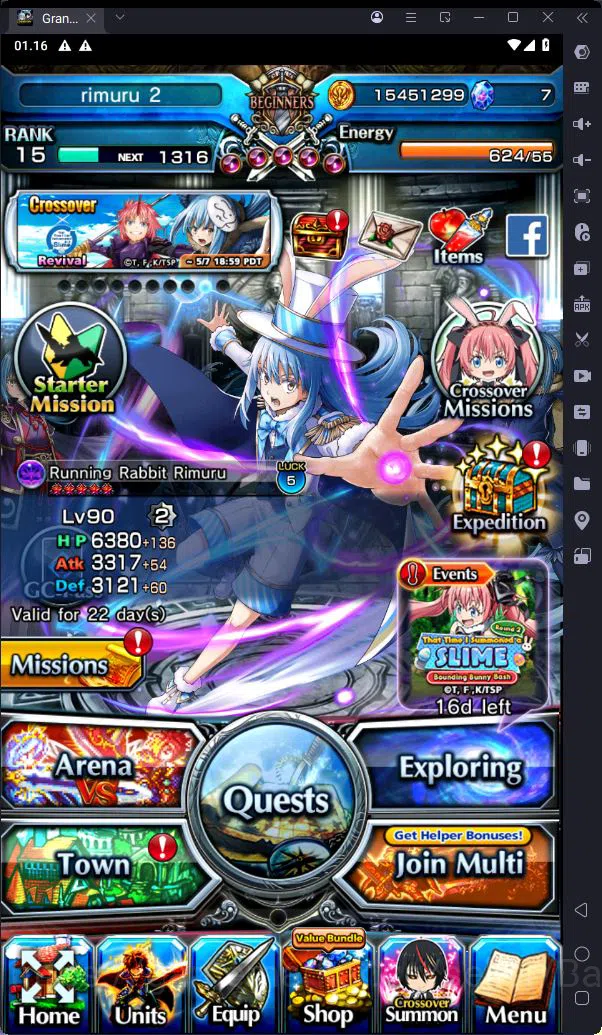 Grand Summoners Accounts [GLOBAL] Rank 15 | 2 Ascend | DLS Rimuru + TW | RR image 9
