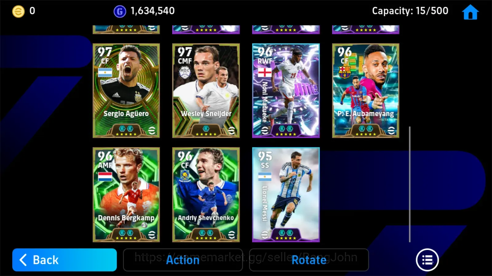 eFootball Accounts Others Android|PW 3260|BigT Ronaldo,ShwT Rodriguez,ShwT Modric,ShwT Lamine,Epic Costa,Epic Aguero,Epic 1