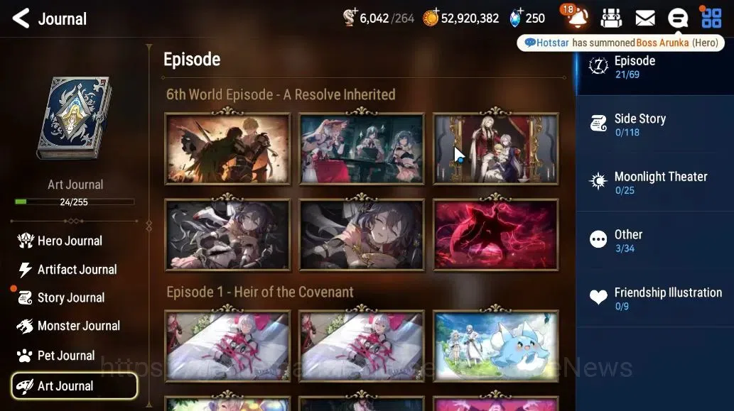Epic Seven Accounts GLOBAL Unverif|NewEra|6 ML(SOT Snow,LQ Charlote,LC image 10