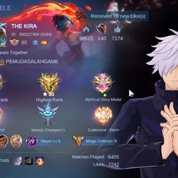 Mobile Legends: Bang Bang Accounts Others Hero 138|Skin 546|Mega|HighGlory 85|Legend(Gord,Saber),Killua,Gojo,STARWAR