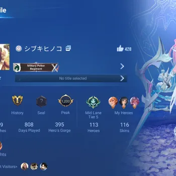 Honor of Kings Accounts Others Global|113H 116S|Legend:Butterfly|KIC:Luna|LNY24:Da Qiao|LOM:Shi|AFO:Mayene|Many Epic