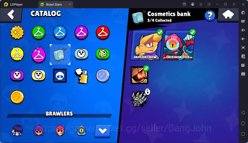 Brawl Stars Accounts Global |Trophy 1499| Brawler 1 Max with Supercharge |Skins 1 Mythic,6 Epic|Bling 150|Protect Off|Check 15