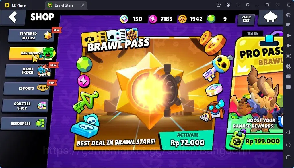 Brawl Stars Accounts Global |Trophy 1499| Brawler 1 Max with Supercharge |Skins 1 Mythic,6 Epic|Bling 150|Protect Off|Check 17