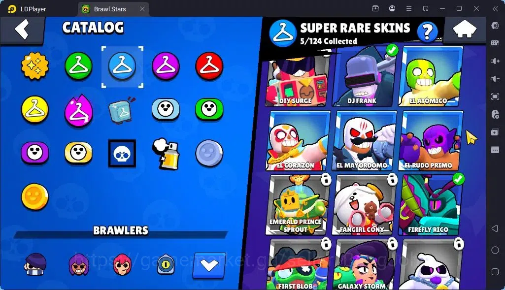 Brawl Stars Accounts Global |Trophy 1499| Brawler 1 Max with Supercharge |Skins 1 Mythic,6 Epic|Bling 150|Protect Off|Check 4