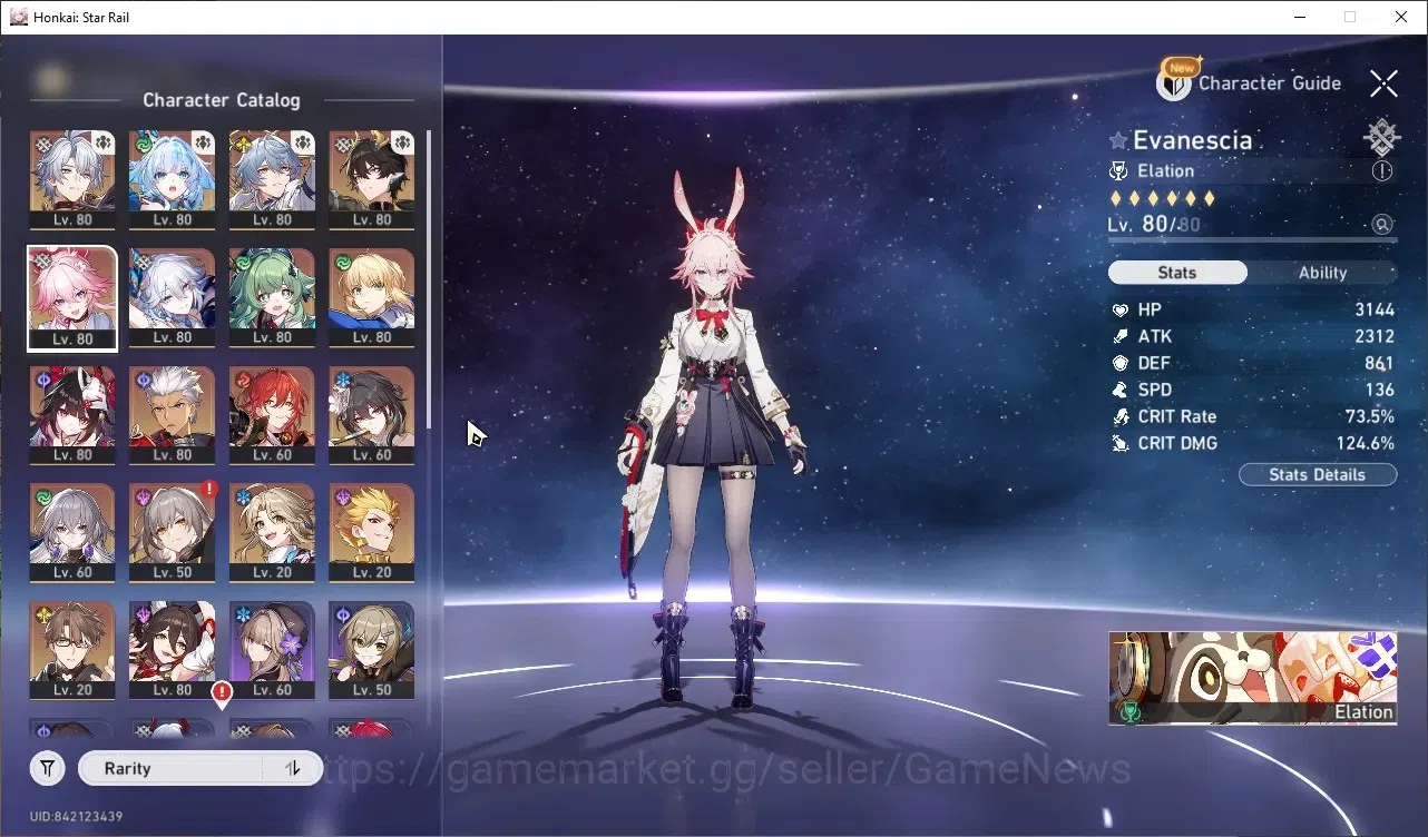 Honkai Star Rail Accounts Others Asia|TL 67|3 PremTream|12 Limited| (Cerydra,Saber)+Sign Evanescia,Phainon,YaoGuang,Sparkle 1
