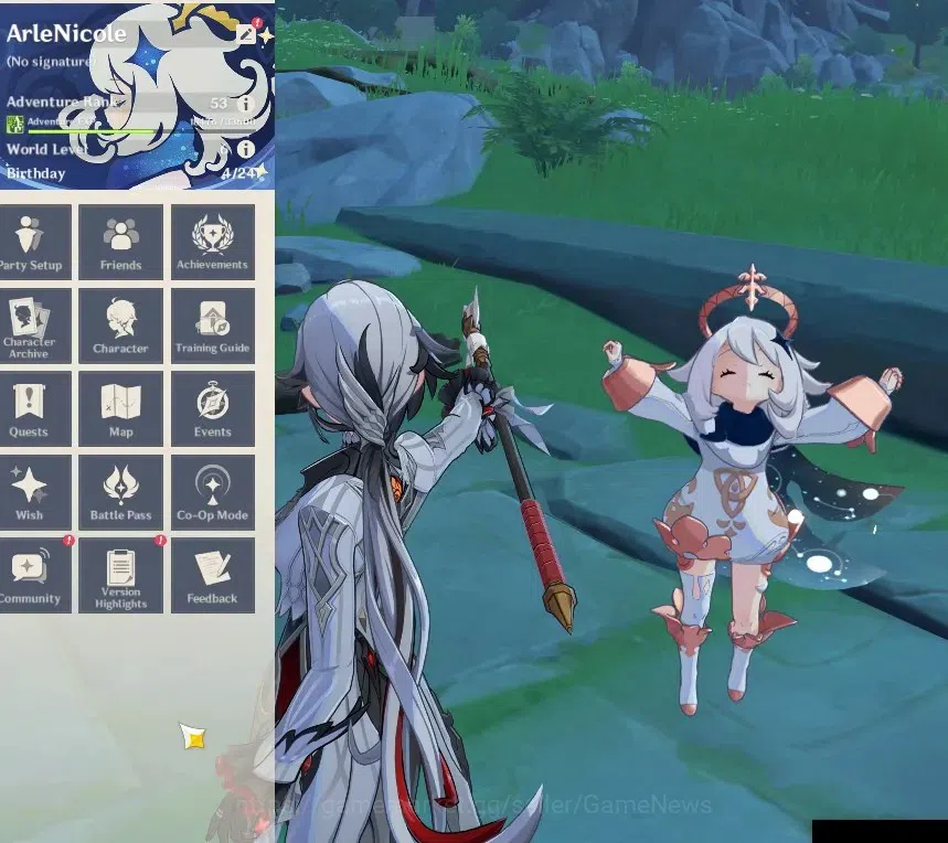 Genshin Impact Accounts ASIA |AR53 |4 Limited + 1 (*5Wep) |Arlecchino,Nico image 2