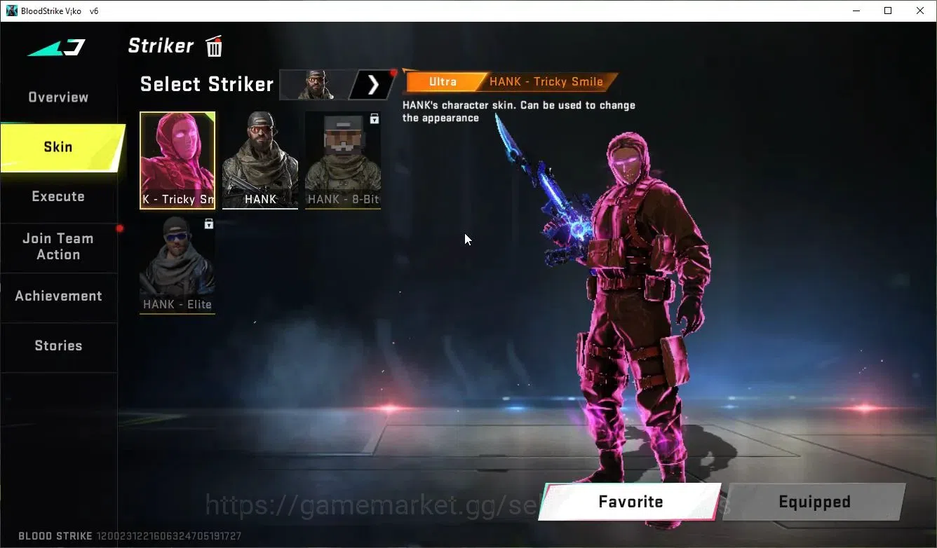Blood Strike Accounts ASIA|Collab 7DS[Kar98k,QBZ95]+9 ULTRA[Ethan,Hank,S image 4
