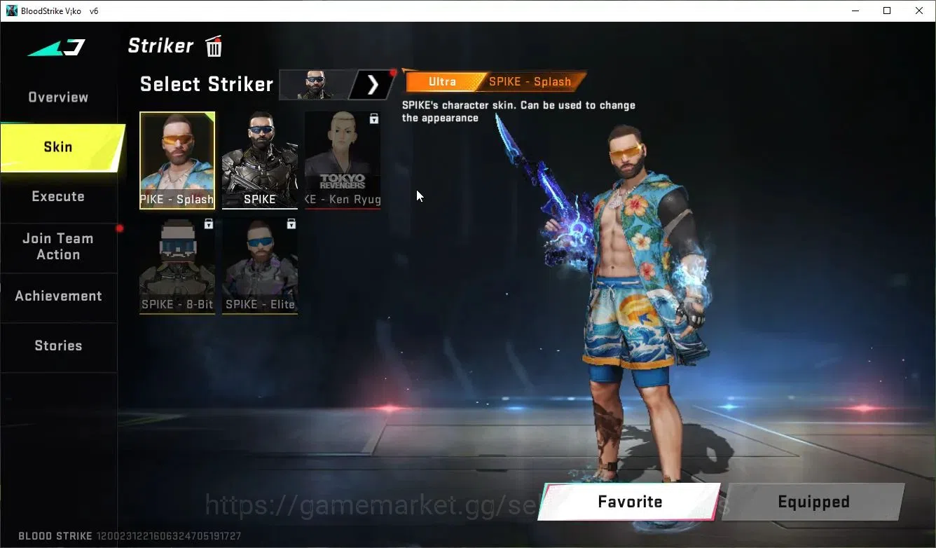 Blood Strike Accounts ASIA|Collab 7DS[Kar98k,QBZ95]+9 ULTRA[Ethan,Hank,S image 6