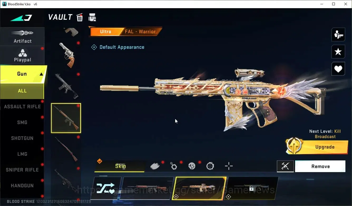 Blood Strike Accounts ASIA|Collab 7DS[Kar98k,QBZ95]+9 ULTRA[Ethan,Hank,S image 7