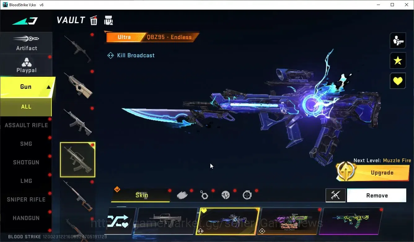 Blood Strike Accounts ASIA|Collab 7DS[Kar98k,QBZ95]+9 ULTRA[Ethan,Hank,S image 9