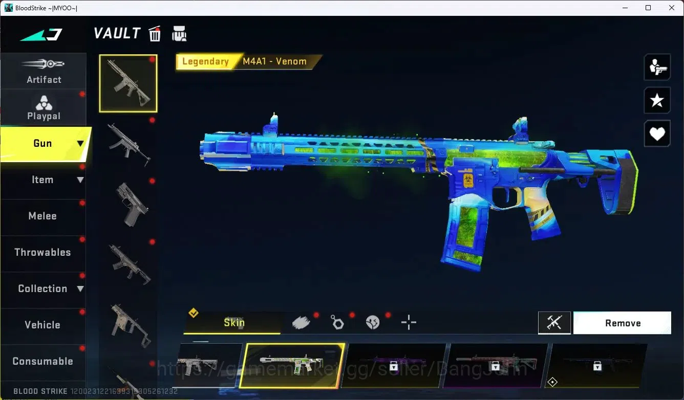 Blood Strike Accounts ASIA | 1 ETERNAL: Desert Eagle-Scorpius | 5 Legend image 2