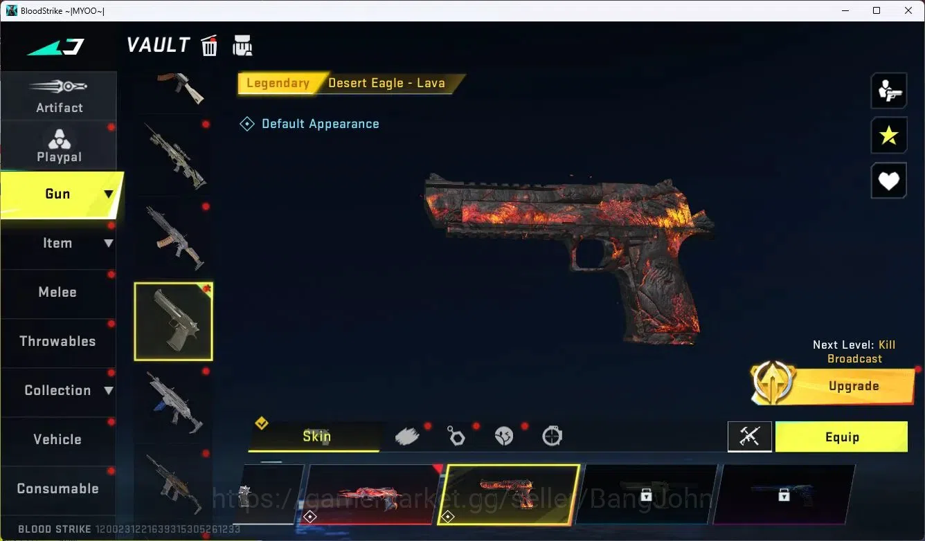 Blood Strike Accounts ASIA | 1 ETERNAL: Desert Eagle-Scorpius | 5 Legend image 7