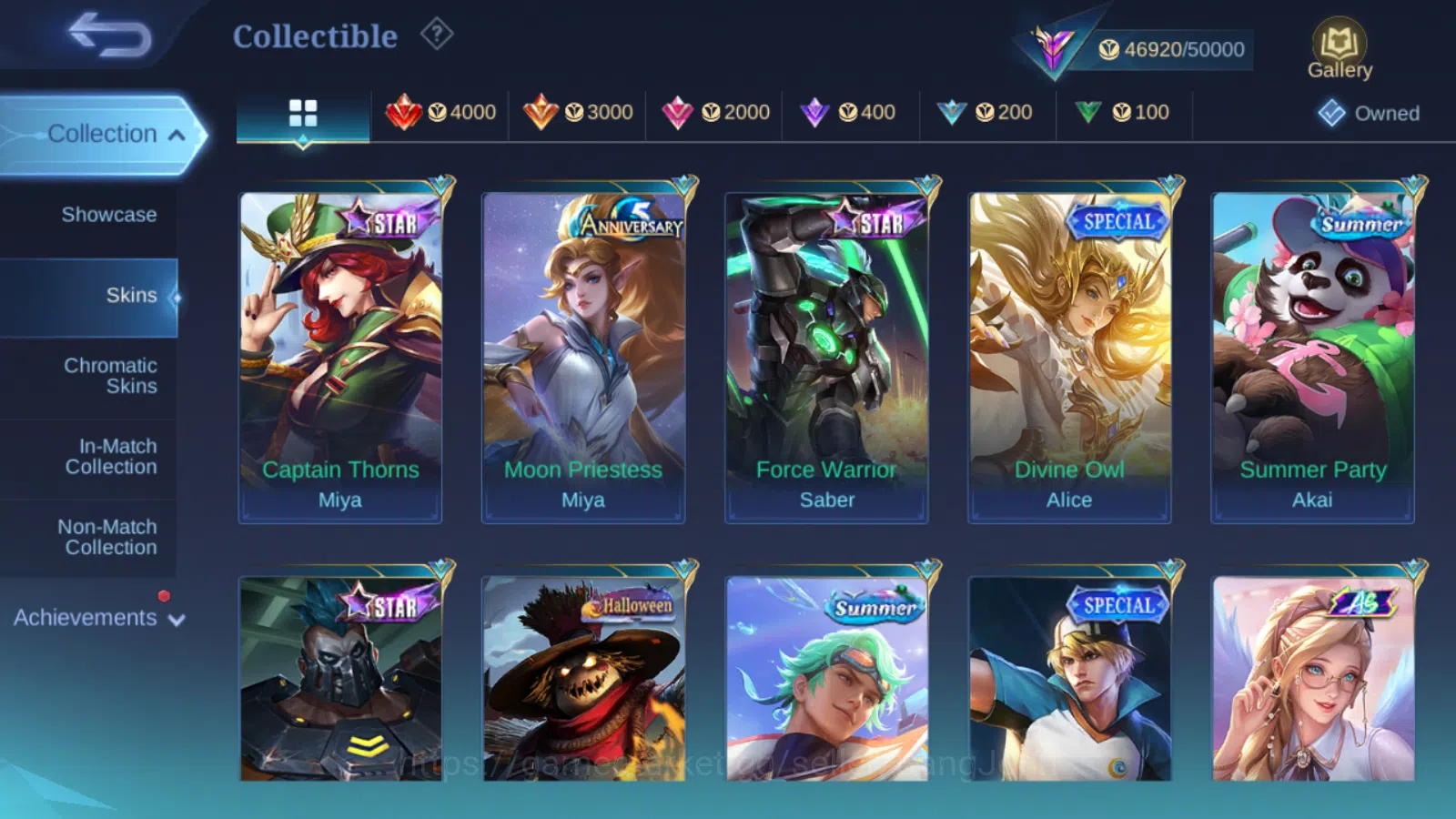 Mobile Legends: Bang Bang Accounts Others Hero 131 | Skin 253 | IMMORTAL | KOF Karina | Collector Natalia | Peace Fanny 10
