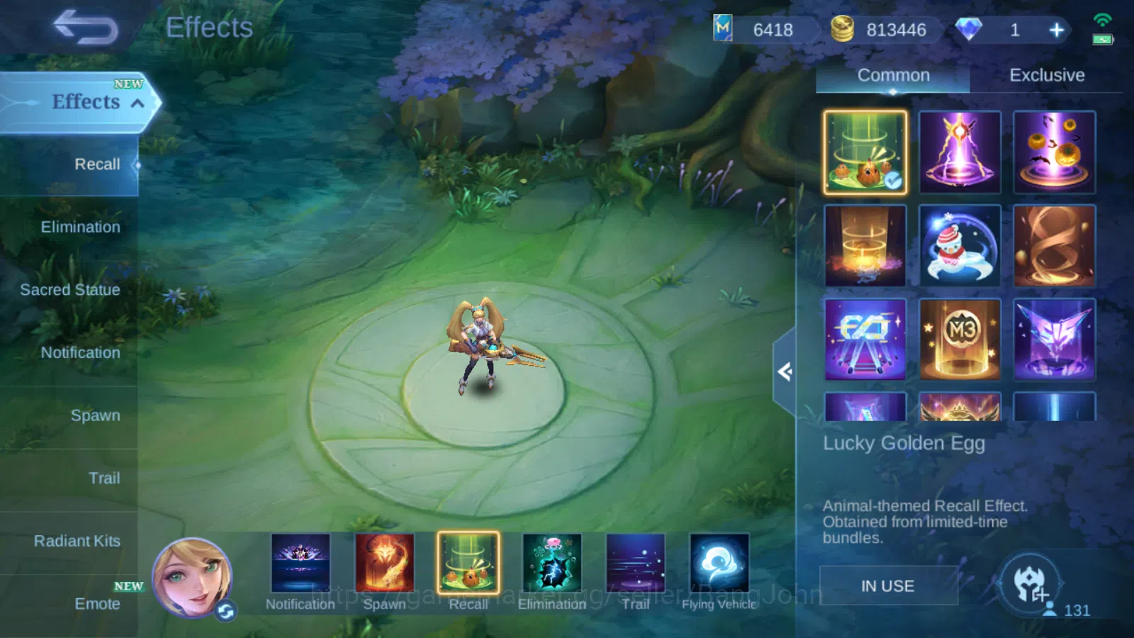 Mobile Legends: Bang Bang Accounts Others Hero 131 | Skin 253 | IMMORTAL | KOF Karina | Collector Natalia | Peace Fanny 13
