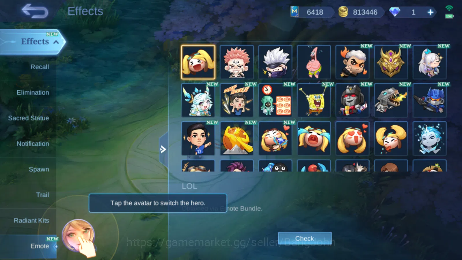 Mobile Legends: Bang Bang Accounts Others Hero 131 | Skin 253 | IMMORTAL | KOF Karina | Collector Natalia | Peace Fanny 14
