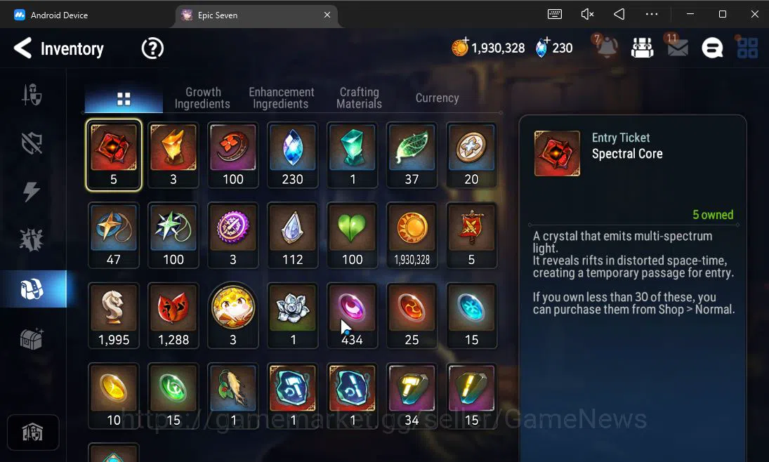 Epic Seven Accounts Starter GLOBAL UnVerif|Starter|1 ML (LionHeart Cermia)+Lilias,Landy,Lidica,Etc|Poh ON|1,9K Energy+1,2K 14