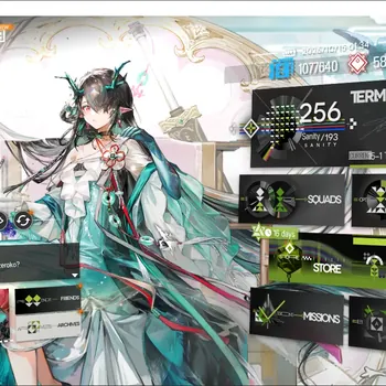 Arknights Accounts Mid-Tier Global|Lv 33|95 OP + 9 Outfit| 2 Limited Dusk & Virtuosa |Terminal 15-1|580 Oru,5