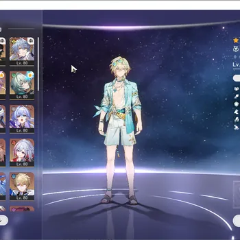 Honkai Star Rail Accounts Others Asia|TL 70|30 Limited|10 Char with Signature LC|Cyrene E1,Jing Yuang E1,Blade