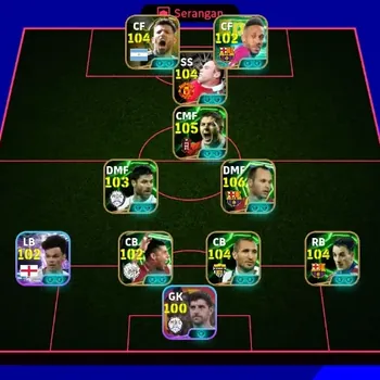 eFootball Accounts Legends & Iconic Players Android|PW 3203|Lamine Yamal Show T,Nico O Reilly Show T,Andres Iniesta