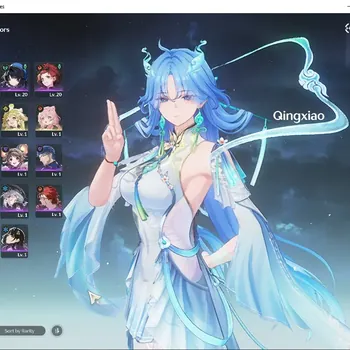 Wuthering Waves Accounts Starter EU|UL 48|1 Limited (Qingxiao RC5)+Sign + 2 Standard Char (Verina,Encore)|DB level 30|Rate
