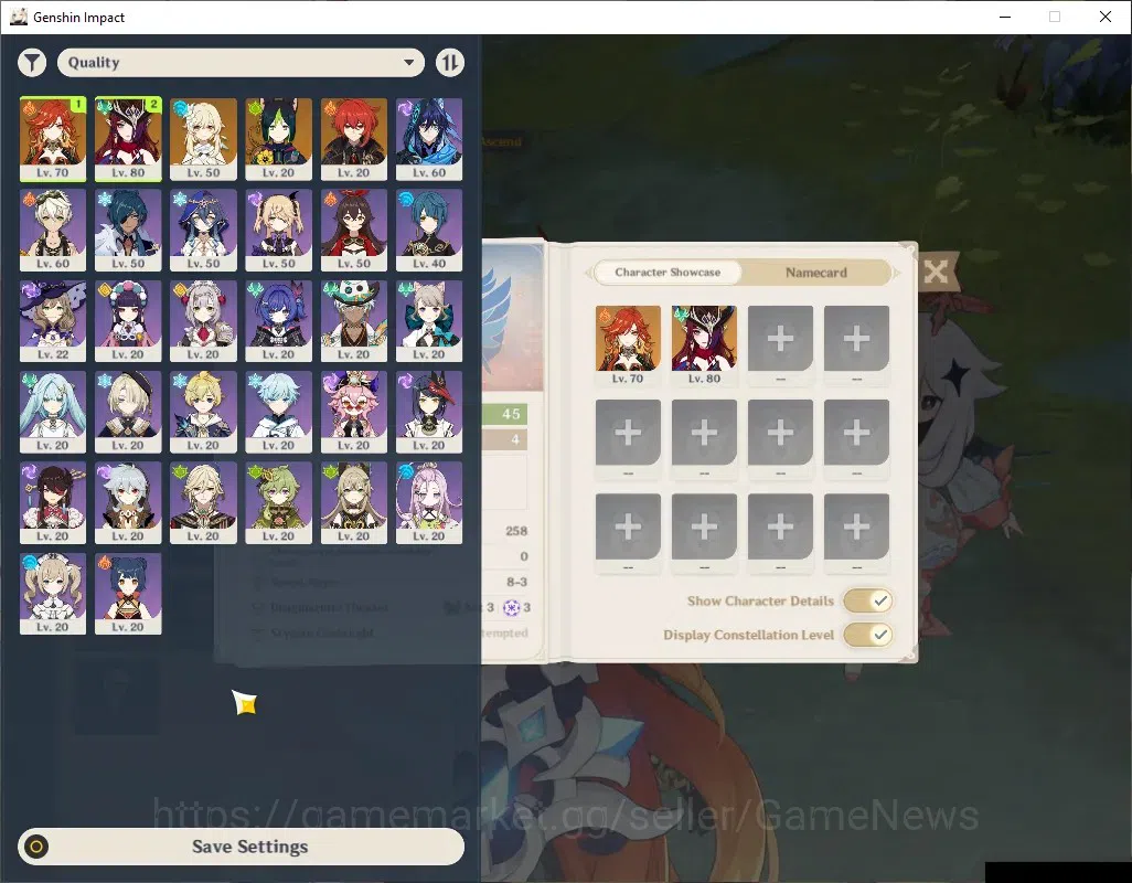 Genshin Impact Accounts ASIA|AR 45|2 Limited + 3 (*5Weapon)|Mavuika,Chasca image 1