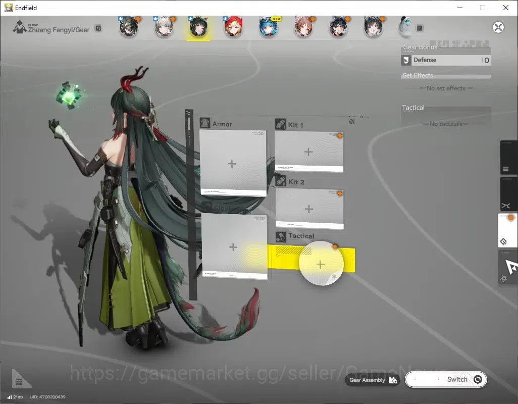 Arknights: Endfield Accounts Asia|Lv48|Oro 2305|3 SSR(Zhuang Fangyi,Rossi,Mi Fu image 5