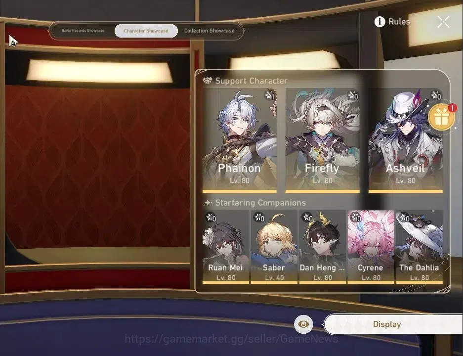 Honkai Star Rail Accounts Others Asia|TL 67|12 Limited|(Ashveil)+Sign Phainon E1,Firefly,Cyrene,DH 2