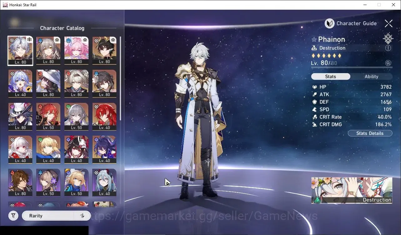 Honkai Star Rail Accounts Others Asia|TL 67|12 Limited|(Ashveil)+Sign Phainon E1,Firefly,Cyrene,DH 4