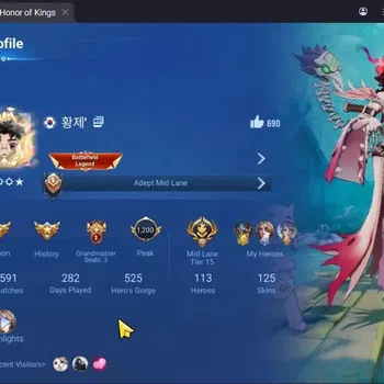 Honor of Kings Accounts Rare Skin Global|109H 88S|Legend: Allain,LiXin|LIMBO: Milady,Donghuang|Limited: Yuhuan|KIC