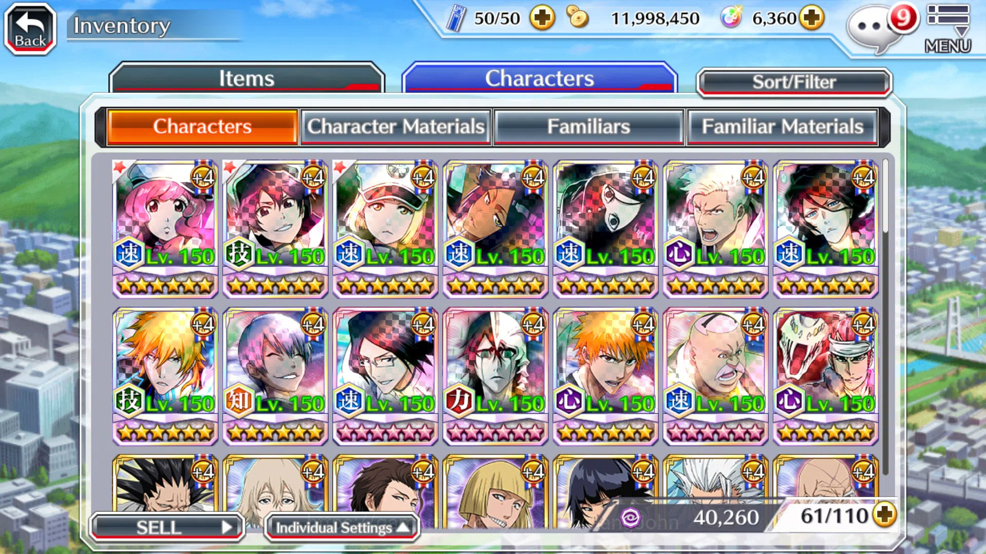 Bleach: Brave Souls Accounts Starter GLOBAL]6K Orb+Fresh All Story|Meninas TYBW26,LiltottoTYBW26,bambietaTYBW26,Etc|KlabID 3