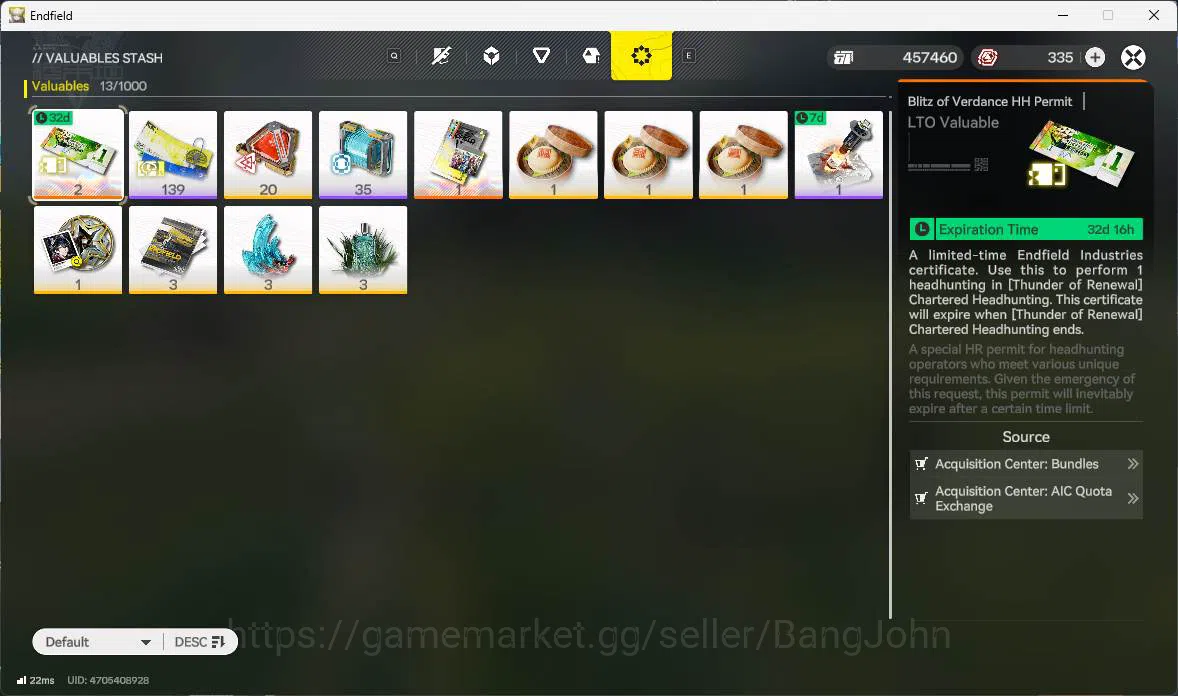 Arknights: Endfield Accounts ASIA | starter Tangtang, Ardelia WP 6s 3 more deta image 14