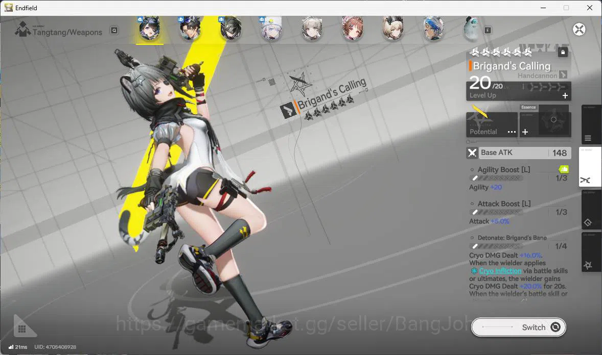 Arknights: Endfield Accounts ASIA | starter Tangtang, Ardelia WP 6s 3 more deta image 7