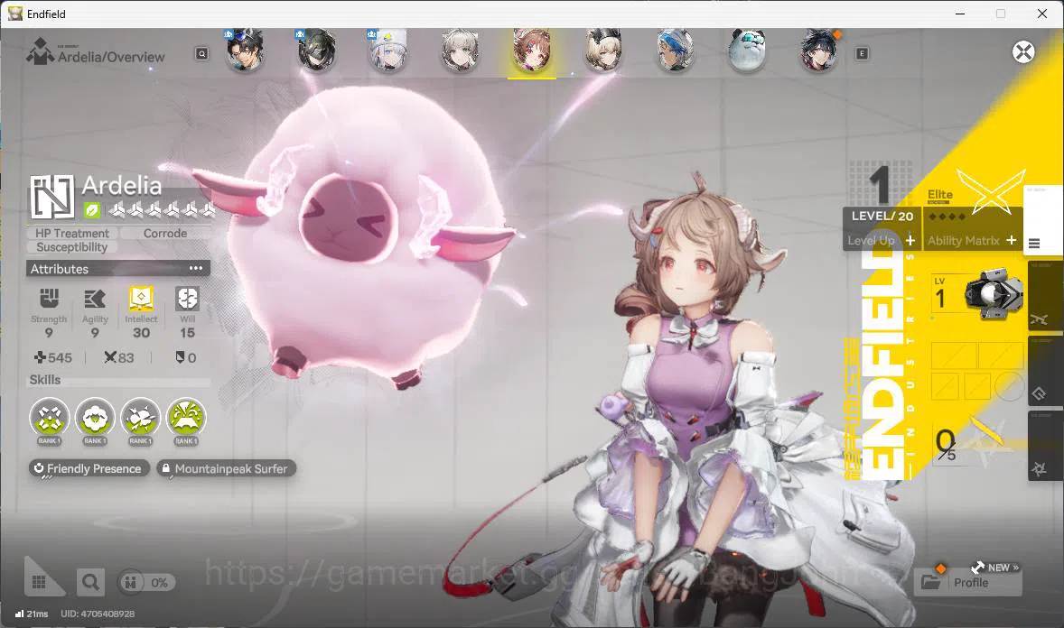 Arknights: Endfield Accounts ASIA | starter Tangtang, Ardelia WP 6s 3 more deta image 8