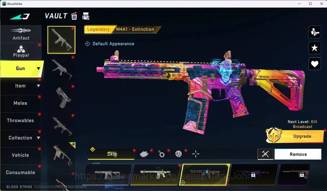 Blood Strike Accounts ASIA | 1 Collab Gun TR: MCX | 1 BLEACH: Ethan Stri image 3