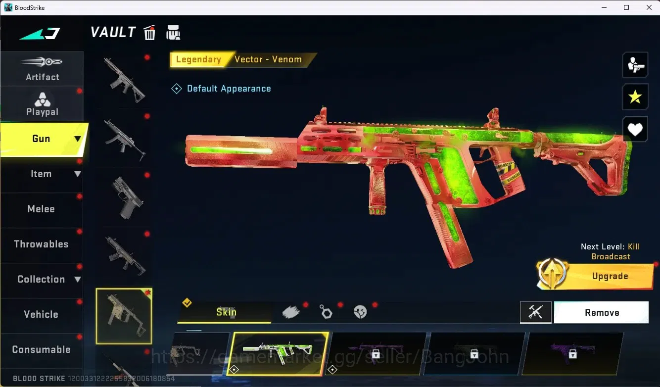 Blood Strike Accounts ASIA | 1 Collab Gun TR: MCX | 1 BLEACH: Ethan Stri image 4