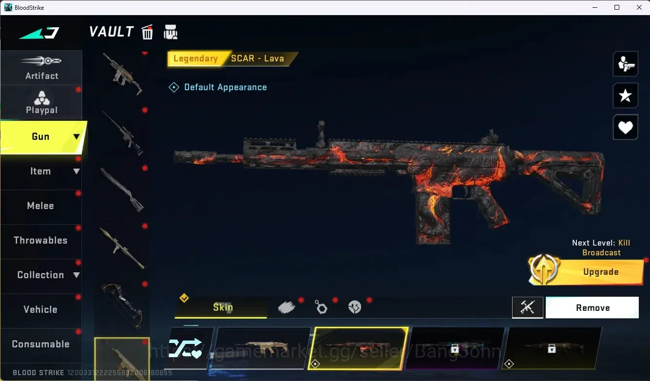 Blood Strike Accounts ASIA | 1 Collab Gun TR: MCX | 1 BLEACH: Ethan Stri image 7