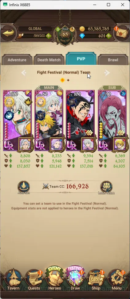 The Seven Deadly Sins: Grand Cross Accounts GLOBAL | 2 LR Brunhild+Elizabeth | 8 UR WK Gowther image 9