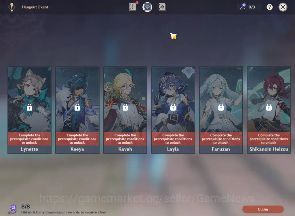 Genshin Impact Accounts ASIA|AR55|PremTeam Neuvillette|7Limited+5(*5WEP)|A image 14