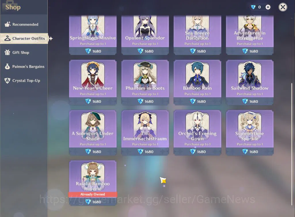 Genshin Impact Accounts ASIA|AR55|PremTeam Neuvillette|7Limited+5(*5WEP)|A image 17