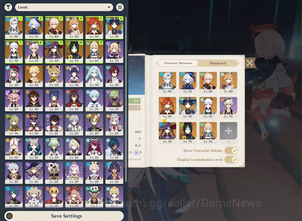Genshin Impact Accounts ASIA|AR55|PremTeam Neuvillette|7Limited+5(*5WEP)|A image 2