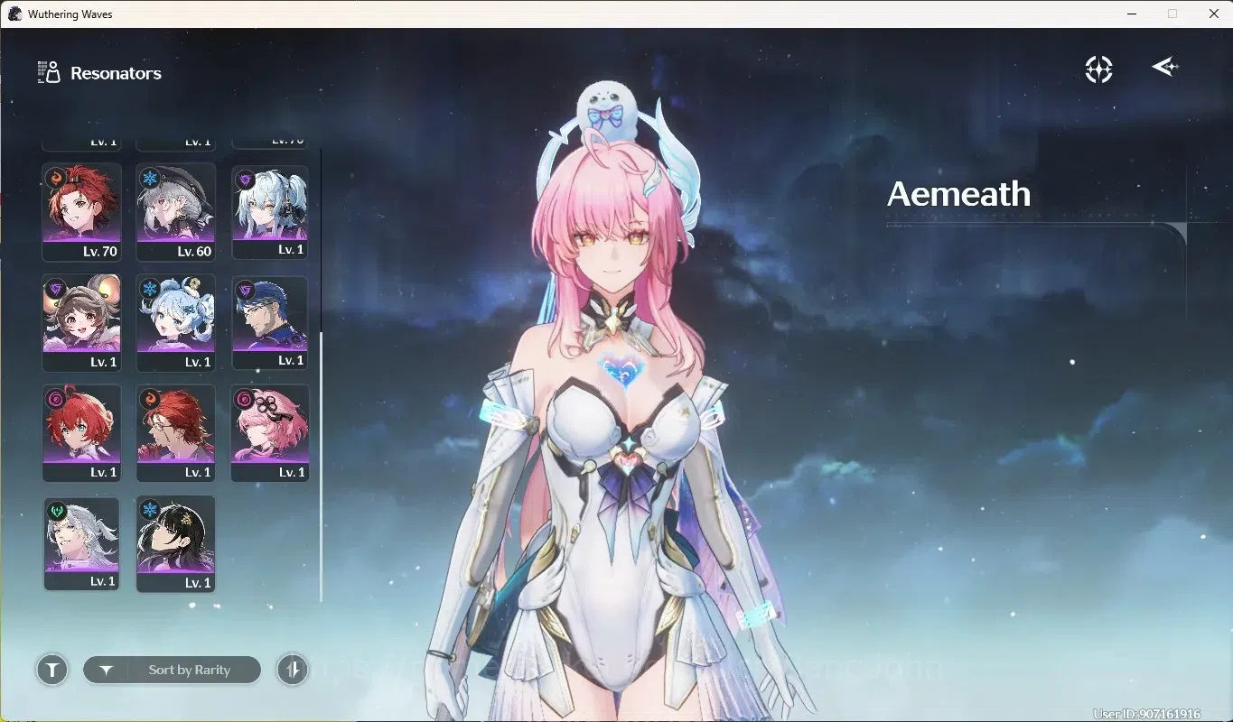 Wuthering Waves Accounts Starter SEA|UL60|Rank6|4 Char Limited [Aemeath RC1,Lupa,Mornye RC2,Lucy]+Sign,Rebecca|Mc 3
