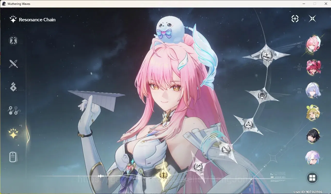 Wuthering Waves Accounts Starter SEA|UL60|Rank6|4 Char Limited [Aemeath RC1,Lupa,Mornye RC2,Lucy]+Sign,Rebecca|Mc 5
