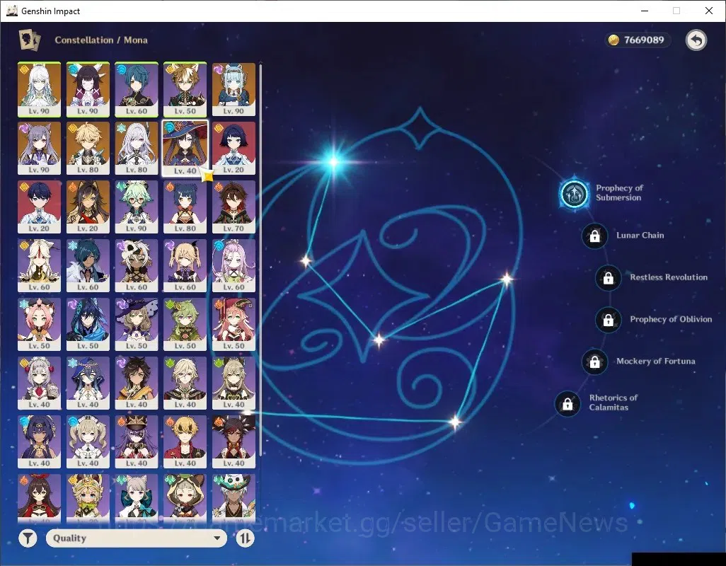 Genshin Impact Accounts ASIA|AR 56|PremTeam Zibai|4 Limited + 6 (*5Weap)|[ image 10