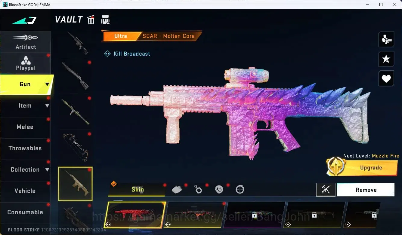 Blood Strike Accounts ASIA|EVOLVED,FAL|COLLAB,MCX,KAG-6|ULTRA,M4A1,ORIGI image 11